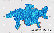 Political Map of Graubünden, cropped outside