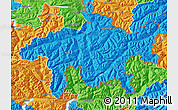 Political Map of Graubünden