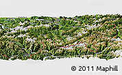 Satellite Panoramic Map of Graubünden