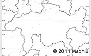 Blank Simple Map of Graubünden, no labels
