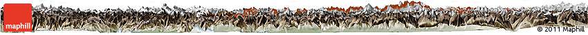 Physical Horizon Map of Ostschweiz, semi-desaturated