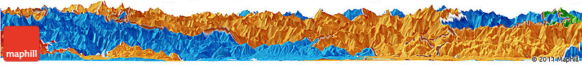 Political Horizon Map of Ticino