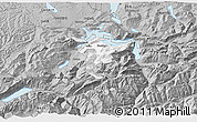 Gray 3D Map of Nidwalden