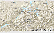 Shaded Relief 3D Map of Nidwalden