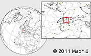 Blank Location Map of Nidwalden