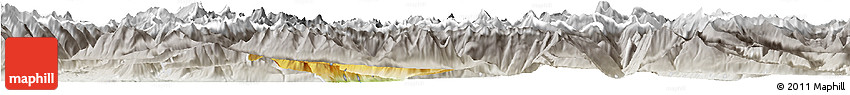 Physical Horizon Map of Uri, lighten, semi-desaturated