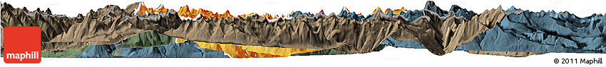 Political Horizon Map of Uri, darken, semi-desaturated