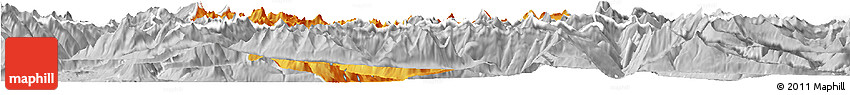 Political Horizon Map of Uri, lighten, desaturated