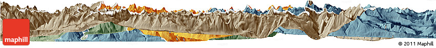 Political Horizon Map of Uri, semi-desaturated