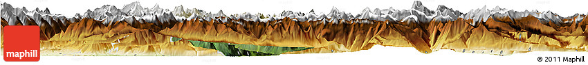 Satellite Horizon Map of Uri, physical outside