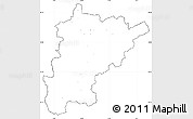 Blank Simple Map of Uri, cropped outside, no labels