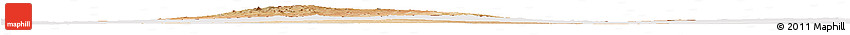 Satellite Horizon Map of As Suwayda, cropped outside