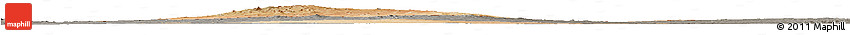 Satellite Horizon Map of As Suwayda, darken, semi-desaturated