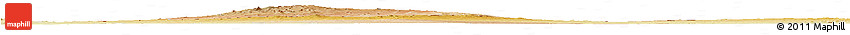Satellite Horizon Map of As Suwayda, physical outside