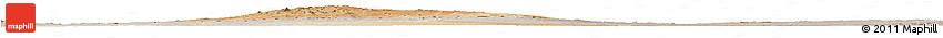 Satellite Horizon Map of As Suwayda, semi-desaturated