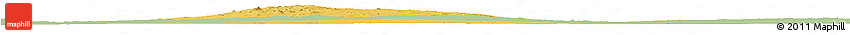 Savanna Style Horizon Map of As Suwayda, single color outside