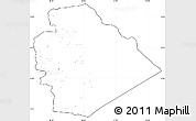 Blank Simple Map of As Suwayda, cropped outside, no labels