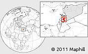 Blank Location Map of Dara, highlighted country