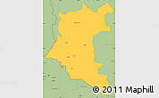 Savanna Style Simple Map of Dara