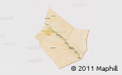 Satellite 3D Map of Dayr Az Zawr, cropped outside