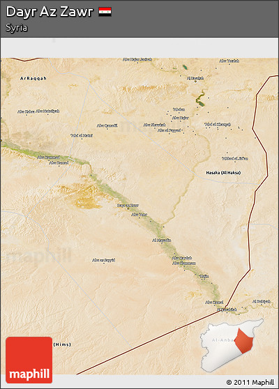 Satellite 3D Map of Dayr Az Zawr