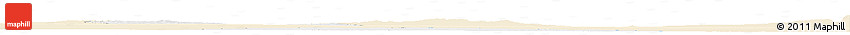 Classic Style Horizon Map of Dayr Az Zawr, single color outside