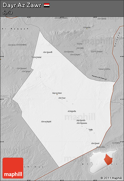 Gray Map of Dayr Az Zawr