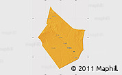 Political Map of Dayr Az Zawr, cropped outside