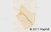 Satellite Map of Dayr Az Zawr, lighten