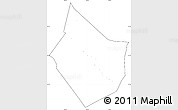 Blank Simple Map of Dayr Az Zawr, cropped outside, no labels