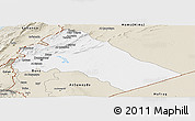 Classic Style Panoramic Map of Dimashq