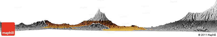 Physical Horizon Map of Arumeru, desaturated Physical Horizon Map of Arumeru, desaturated