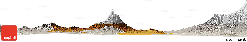 Physical Horizon Map of Arumeru, lighten, semi-desaturated
