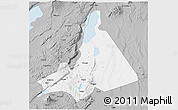 Gray 3D Map of Babati