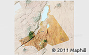Satellite 3D Map of Babati, lighten