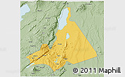Savanna Style 3D Map of Babati