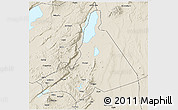 Shaded Relief 3D Map of Babati