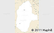 Classic Style Simple Map of Kiteto