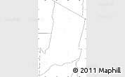 Blank Simple Map of Ngorongoro, no labels