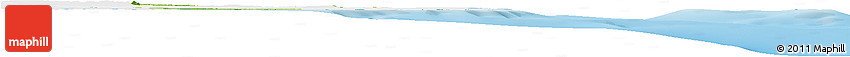 Physical Horizon Map of Dar-Es-Salaam, single color outside