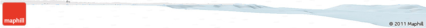 Silver Style Horizon Map of Dar-Es-Salaam, single color outside