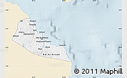 Classic Style Map of Dar-Es-Salaam, single color outside