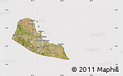 Satellite Map of Dar-Es-Salaam, cropped outside