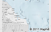 Silver Style Map of Dar-Es-Salaam