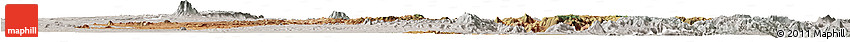 Satellite Horizon Map of Dodoma, lighten, semi-desaturated