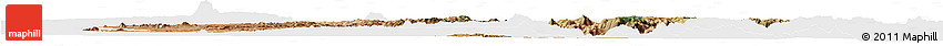 Satellite Horizon Map of Dodoma, single color outside