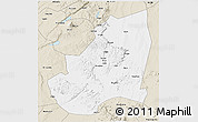 Classic Style 3D Map of Kondoa
