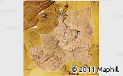Satellite 3D Map of Kondoa, physical outside