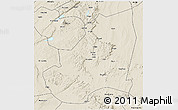 Shaded Relief 3D Map of Kondoa