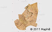Satellite Map of Kondoa, cropped outside